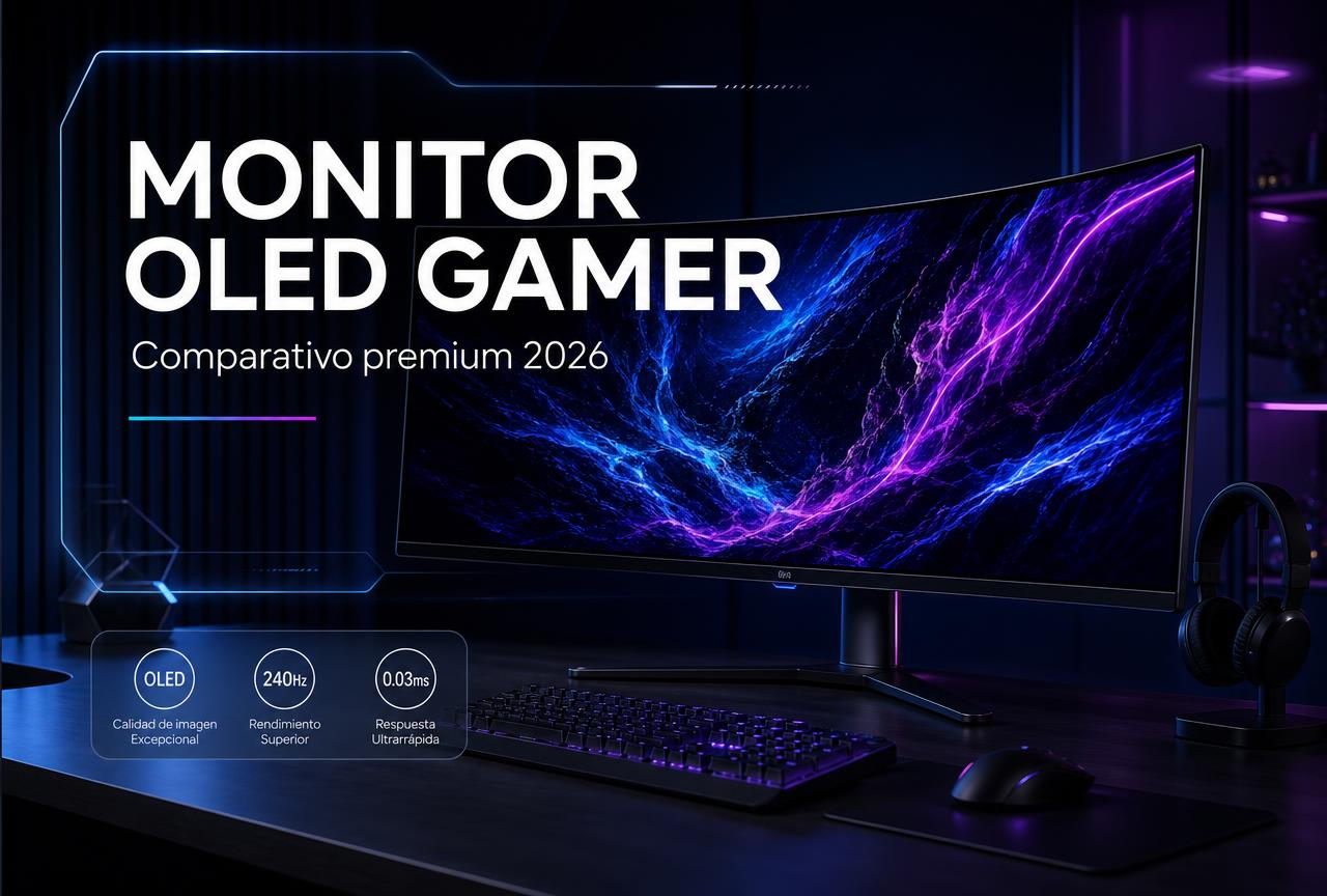 Melhor Monitor OLED Gamer 2026: QD-OLED x WOLED x Mini LED