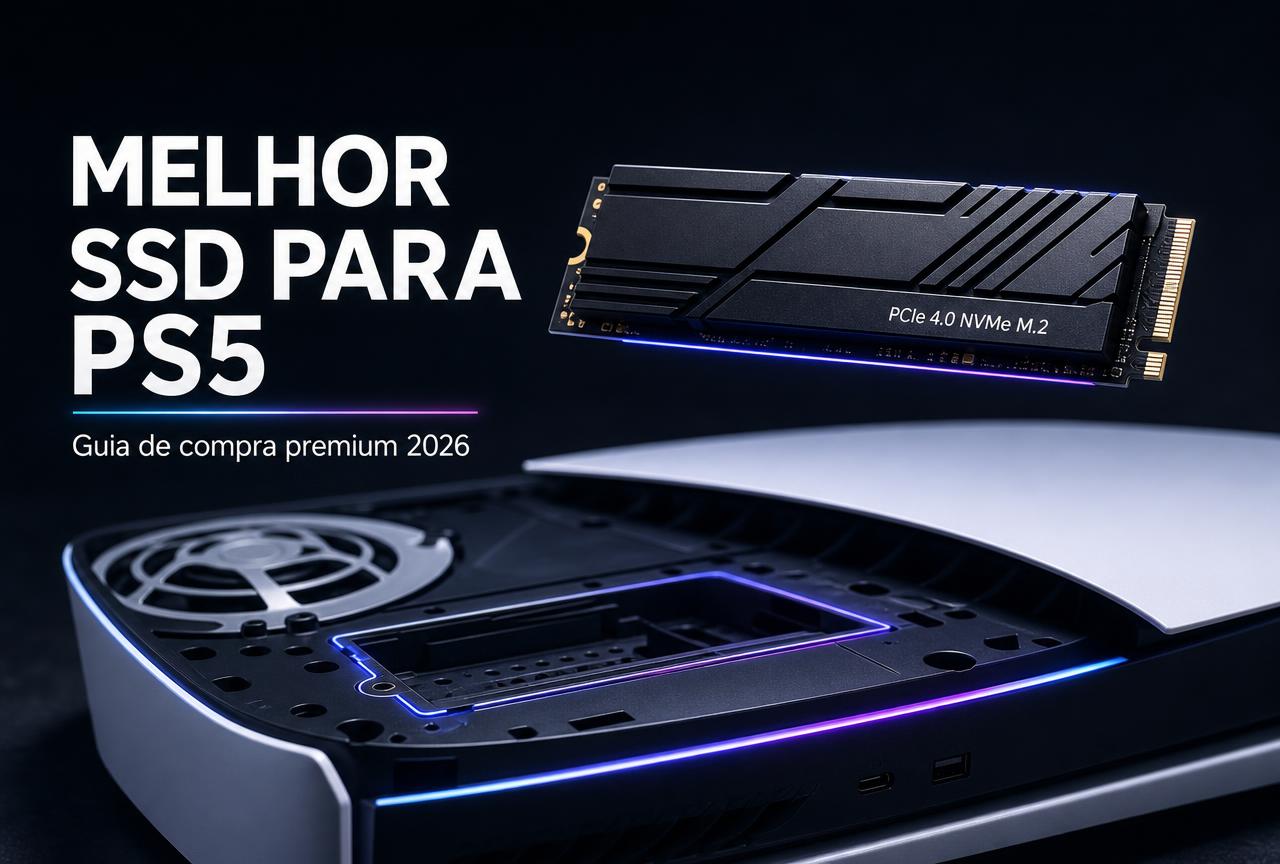 Melhor SSD para PS5 em 2026: Guia Definitivo de Compra e Instalação